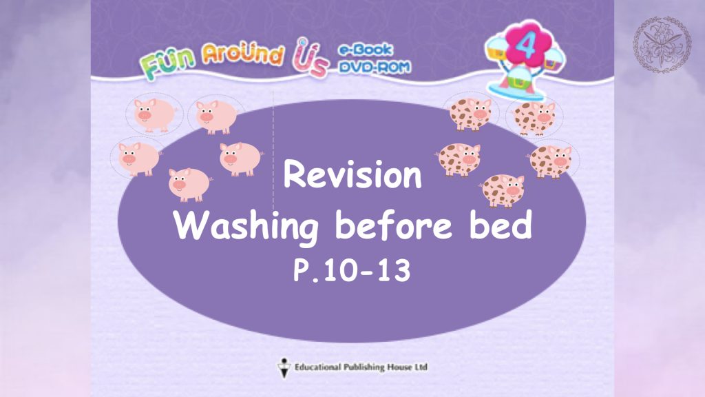 Revision - Unit 3 Washing before bed